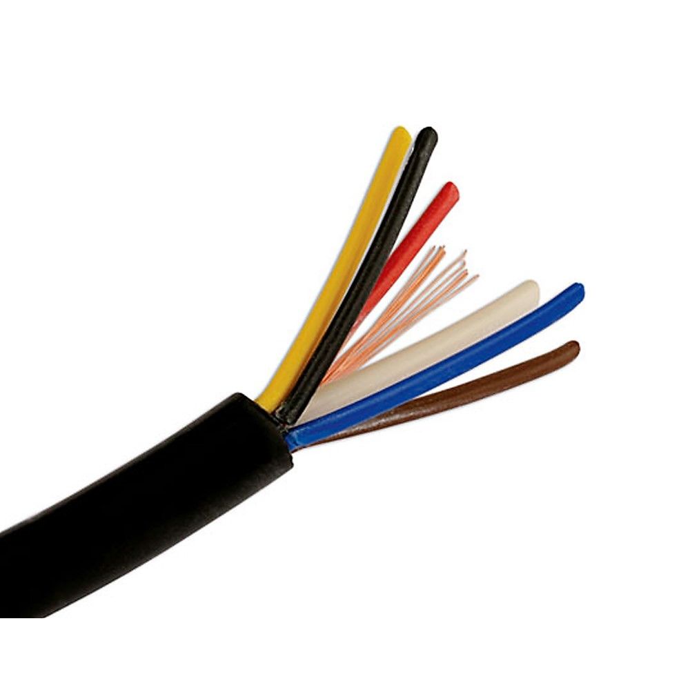 Cable de remolque 7 polos. 1mm² y  2mm²