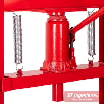 Botella de capacidad 12 toneladas.