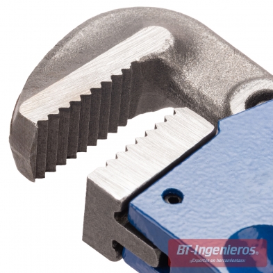 Mordazas templadas con dientes afilados de alta precisión para agarre firme