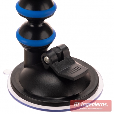 Ventosa profesional con base ancha para tablero PDR, fijación segura sobre carrocería