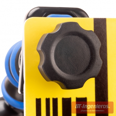 Perilla de ajuste del tablero PDR para orientar la pantalla en ángulo preciso