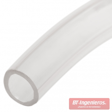 Detalle de una de las mangueras que incluye la bomba manual Suction Gun 500 cc