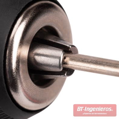 Vista del portabrocas 1/2"-20 UNF compatible con taladros eléctricos