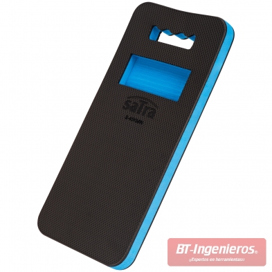 Alfombra de rodillas para mecánico en espuma EPE/EVA con asa y hueco porta-piezas