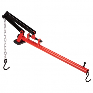 Palanca con cadena ajustable para brazo de suspensión.