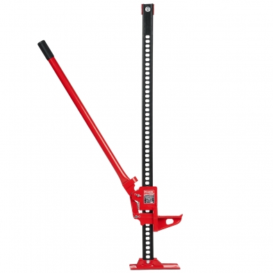 Gato de trinquete Piramide PRO 120 cm tipo Hi-Lift con palanca roja.