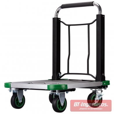 BT Ingenieros carro de transporte plegable compacto para taller y almacén