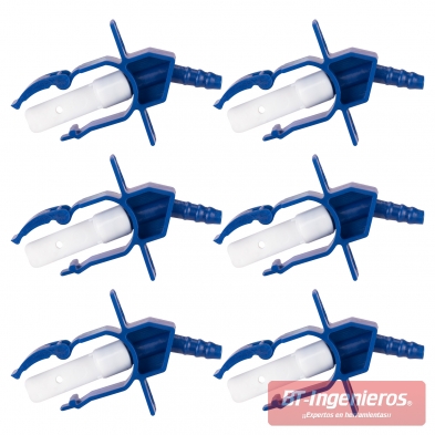 Clips de conexión rápida para kit medidor de retorno de inyectores Bosch Delphi Denso Siemens.