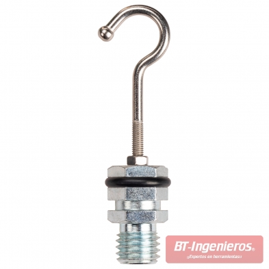 gancho de tracción para extractor sacabollos neumático