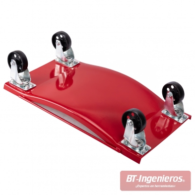 plataforma rodante para coche con ruedas giratorias 360 grados