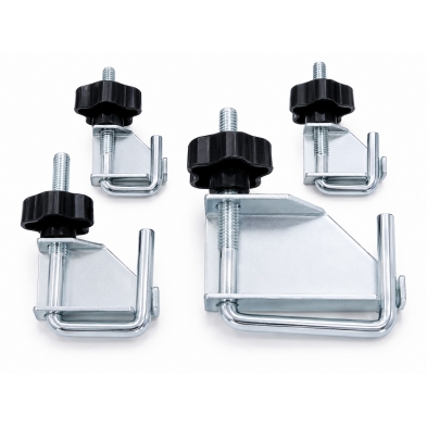 Pinzas para obturar mangueras | Juego 4 uds 10–45 mm | Combustible y refrigerante.