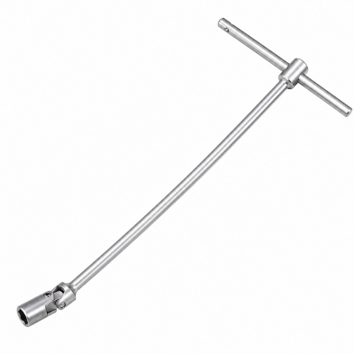 Llave con mango en T deslizante con vaso articulado 13 mm.