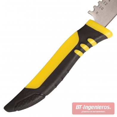 Mango de dos componentes del alicate cortacables y pelacables