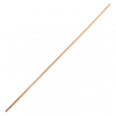 Mango de madera para escoba de 150 cm con extremo roscado