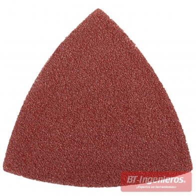Lija triangular para base de multiherramienta oscilante