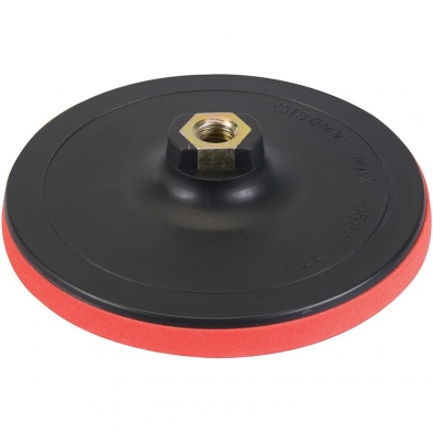 Plato soporte con velcro 15 cm M14 x 2 para lijado y pulido