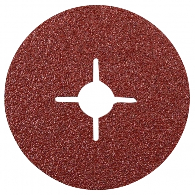 Disco de fibra 11,5 cm grano 24 de óxido de aluminio