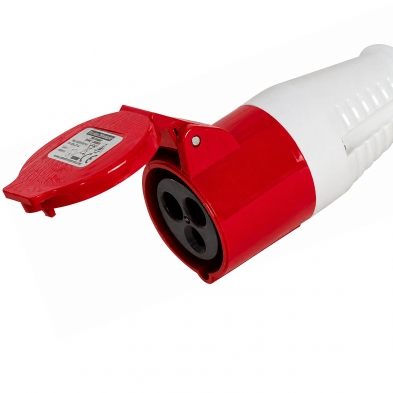 Enchufe industrial hembra 16 A 400 V 5 polos IP44