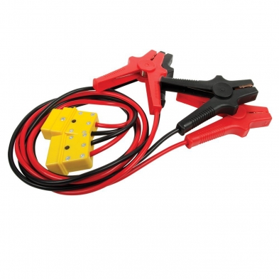 Cables de arranque 400 A 300 cm con protección contra picos