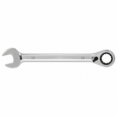 Llave combinada con carraca reversible y selector de 19 mm