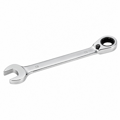 Llave de carraca reversible 19 mm con selector de giro