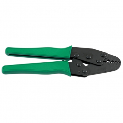 Crimpadora de carraca 0,25-10 mm² para terminales tubulares