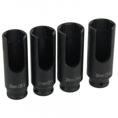 Vasos abiertos para inyectores diésel 25 27 29 y 30 mm 1/2"