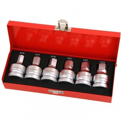 Juego de puntas hexagonales 3/4" 14-23 mm BT14961