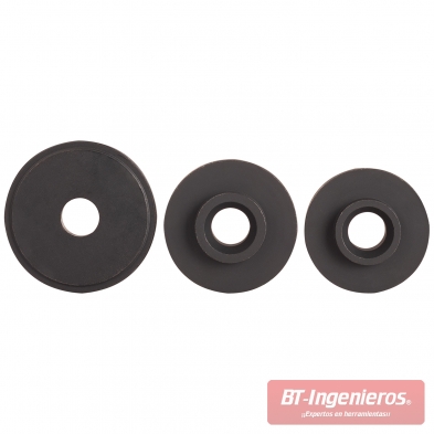 Discos adaptadores para kit extractor de cubos y rodamientos