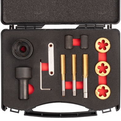 Kit reparador de roscas de rueda M12 y M14 BT16337