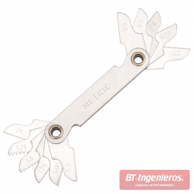 Galga métrica de paso de rosca del kit BT16337