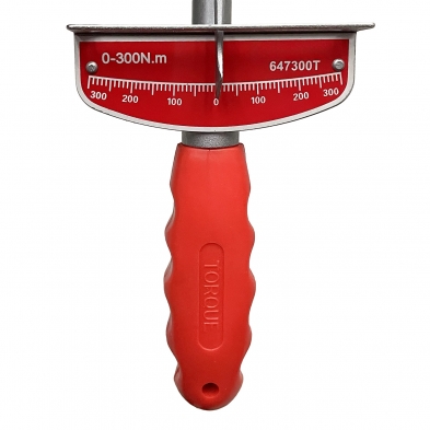 Indicador de aguja y empuñadura de llave dinamométrica manual 0-300 Nm
