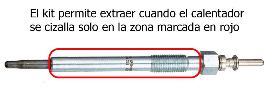 EXTRACTOR DE CALENTADORES ROTOS, PARTIDOS O DAÑADOS : : Bricolaje  y herramientas