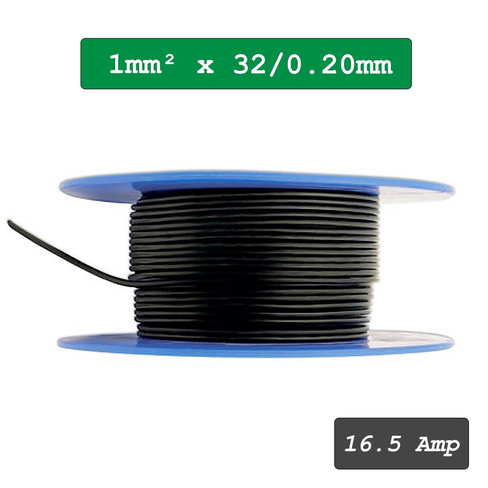 Cable electrico aislado 3 hilos x 1mm