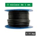 Cable multipolar de 5 núcleos 1 mm²