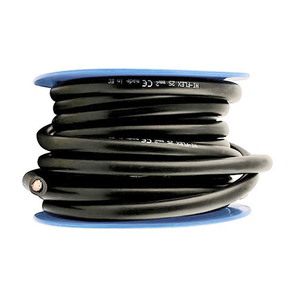 Cable de batería 25 mm² x 37 / 0,90 mm. 12V