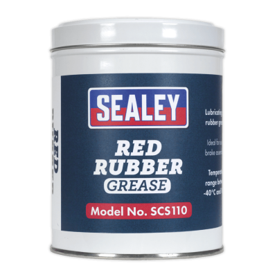 Grasa roja para goma (Red Rubber Grease). 500 g. SCS110