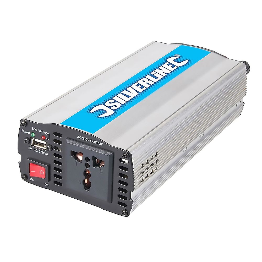 CONVERTIDOR CORRIENTE DE 220V A 12V DC SALIDA MECHERO COCHE ADAPTADOR AC -  DC.