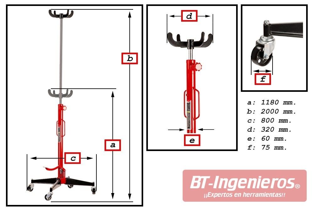 GATO DE FOSO 500KG JBM: 179,00 € - RECAMBIOS NN