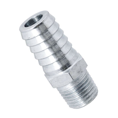 Conector neumático rosca 1/4" macho con espiga Ø14.5 mm.