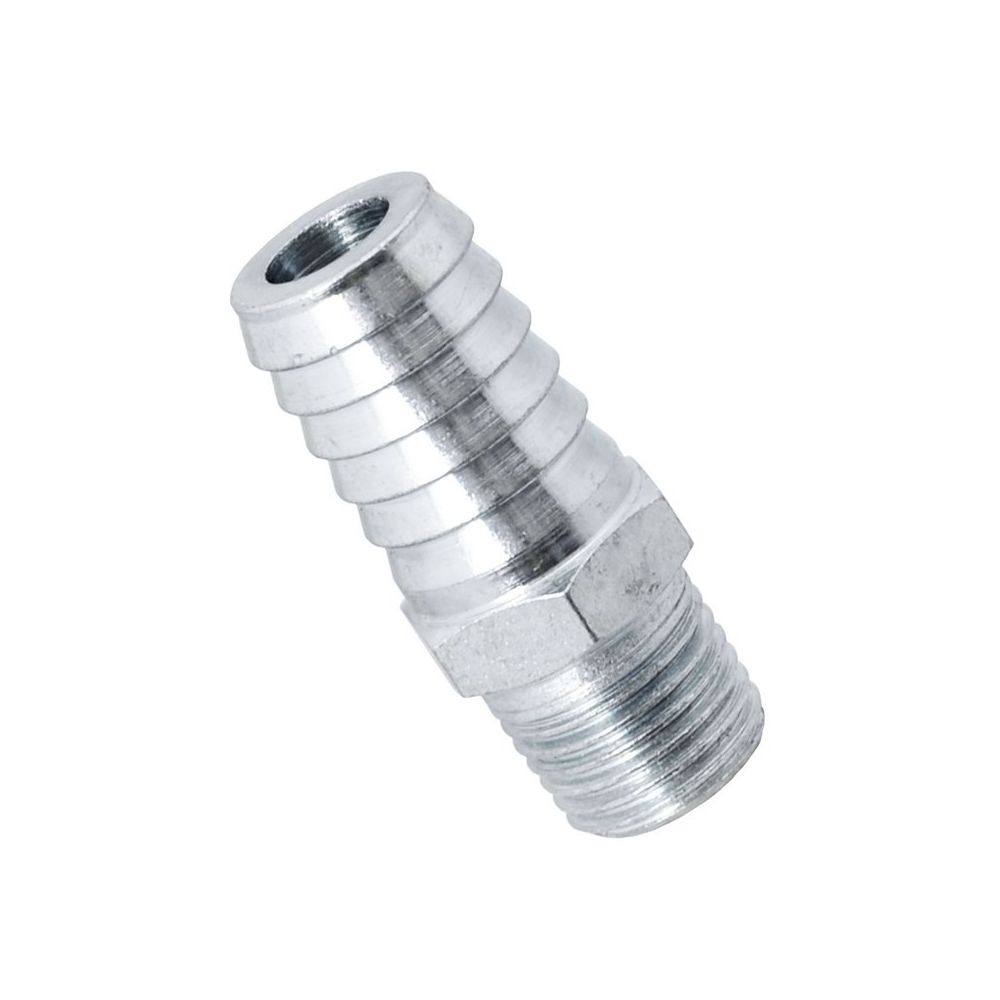 Conector neumático rosca 1/4" macho con espiga Ø14.5 mm.