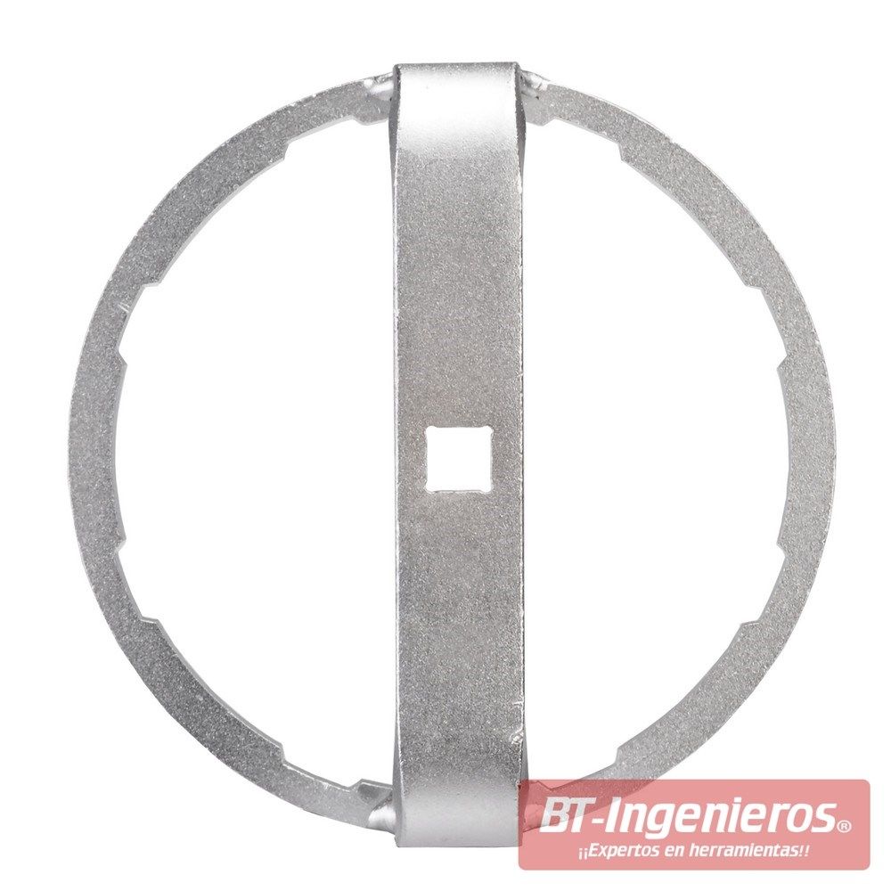 Llave para filtros de combustible de 109 mm. 8 caras