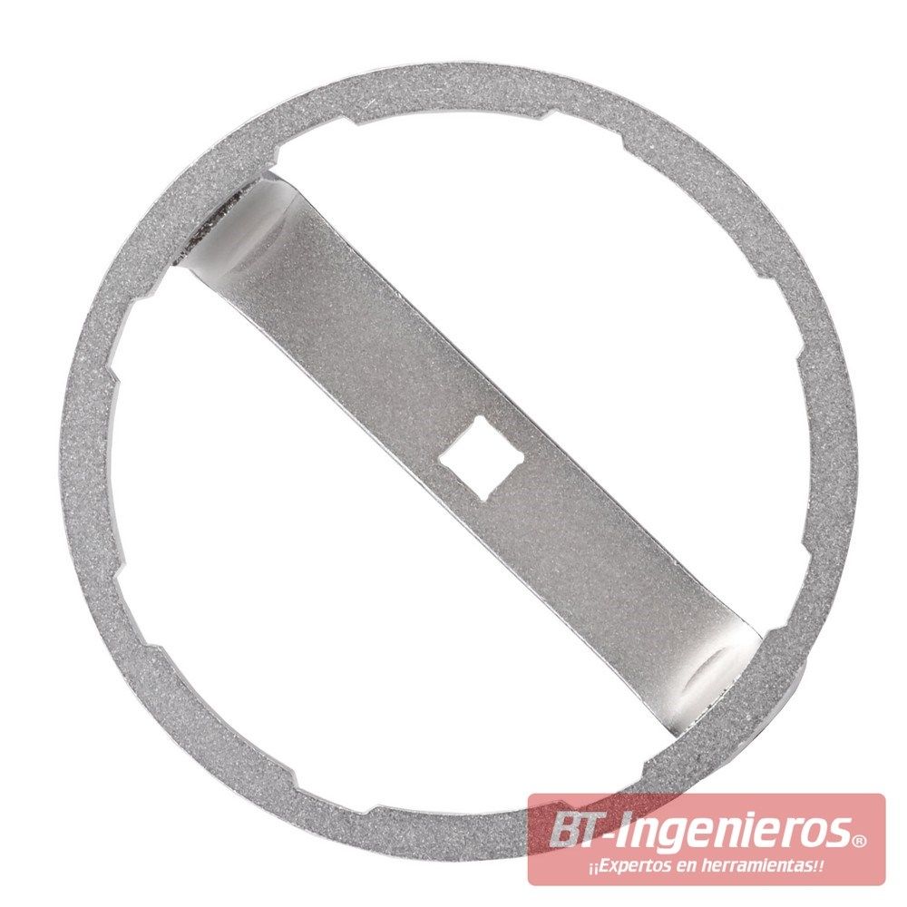 Llave para filtros de combustible de 109 mm. 8 caras