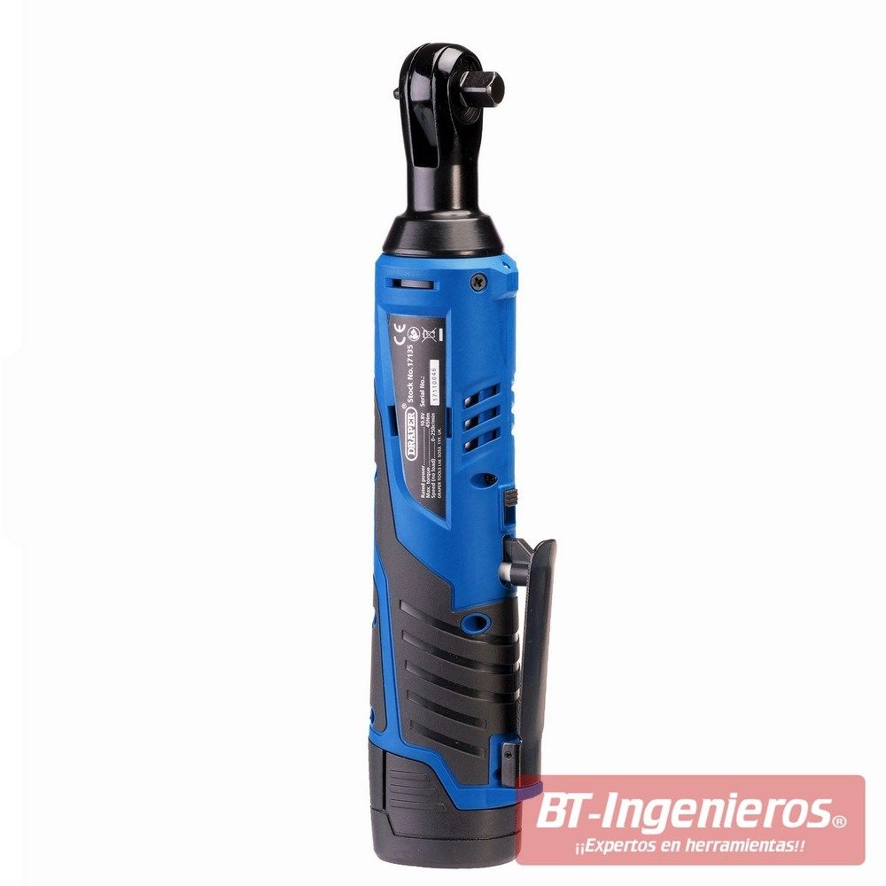 HDHXT Inalámbrico Llave de Carraca Eléctrica, 3/8 12V Kit de Herramientas  de Carraca Eléctrica, Compacto Llave de Carraca Eléctrica con Baterías  Cargador Adaptador de 1/4, 3 Estilos (Color : B) : .es