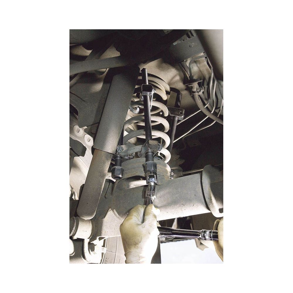 Compresores de muelles de suspensión. 220 mm. 3 Piezas