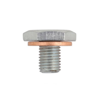 Tornillo de cárter Nº19 con arandela de cobre M10 x 1.25