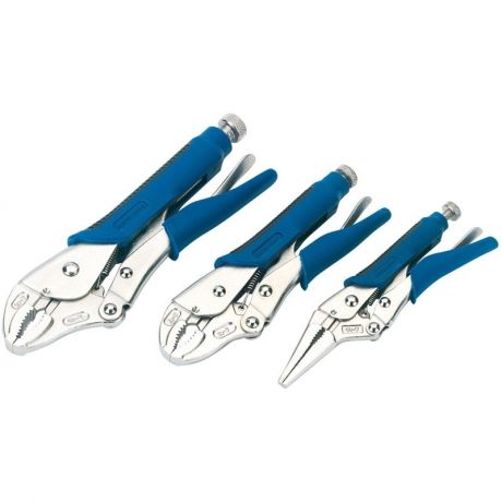 Juego De 4 Tenazas Grip Con Mango Bimaterial: Sujeción Y Corte En Una Herramienta