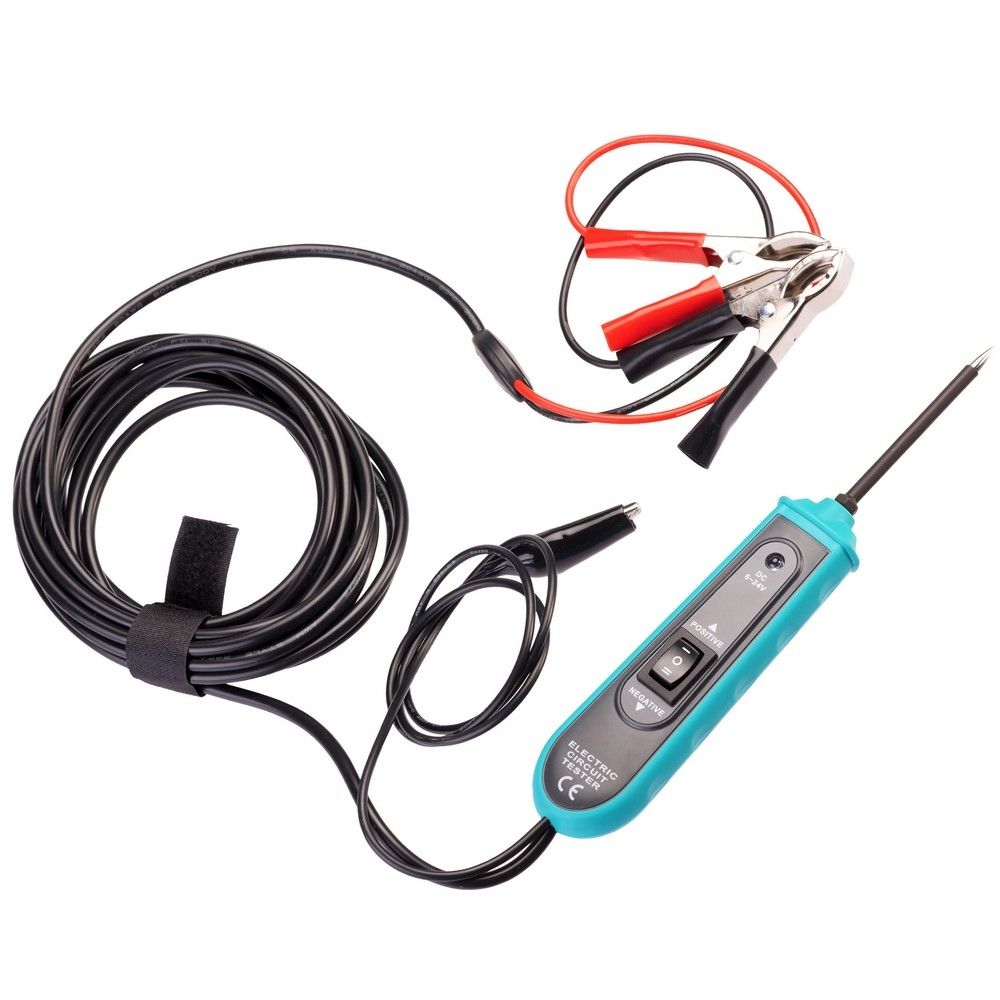 Tester de electricidad automotriz 6-24V DC - BT Ingenieros