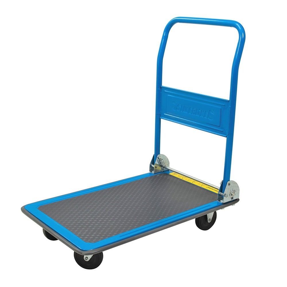 Carrito de carga con plataforma plegable. 150 Kg.