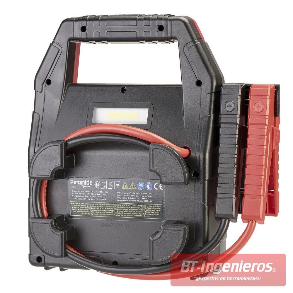 Arrancador de baterías de coche 12 y 24V - BT Ingenieros